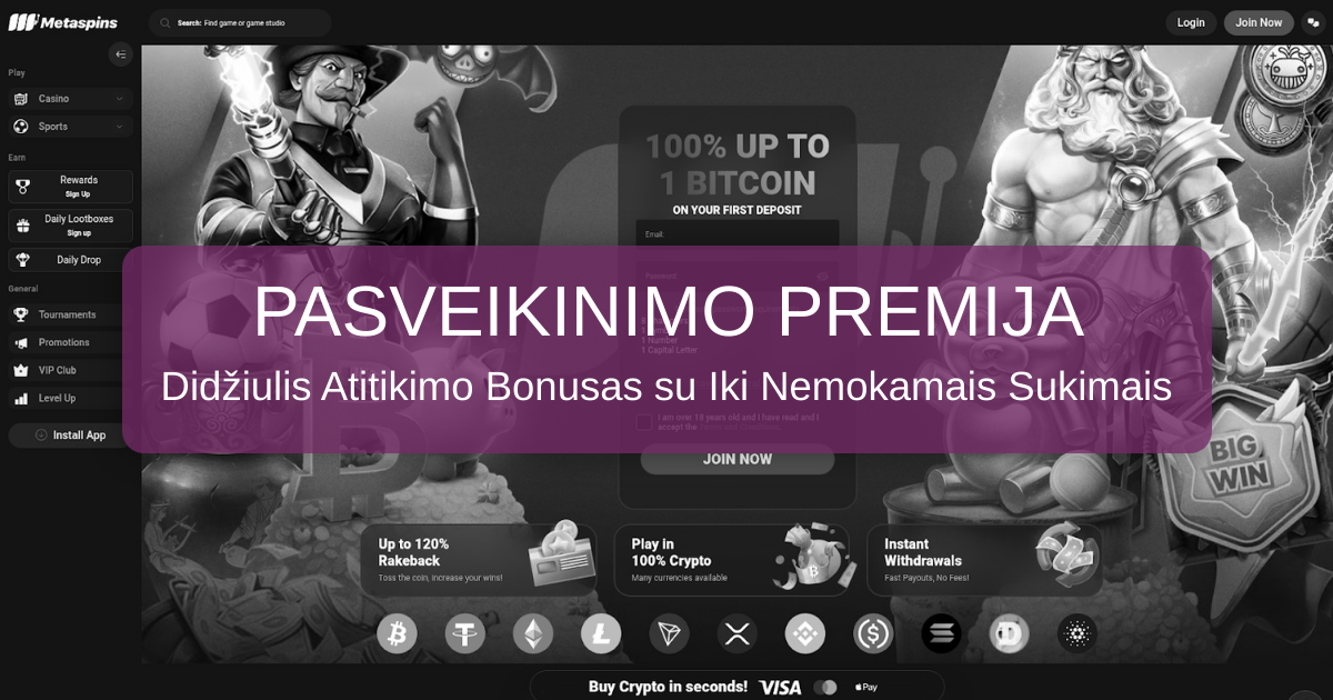 Meta Casino | Geriausi slotai ir žaidimai internetu Lietuvoje