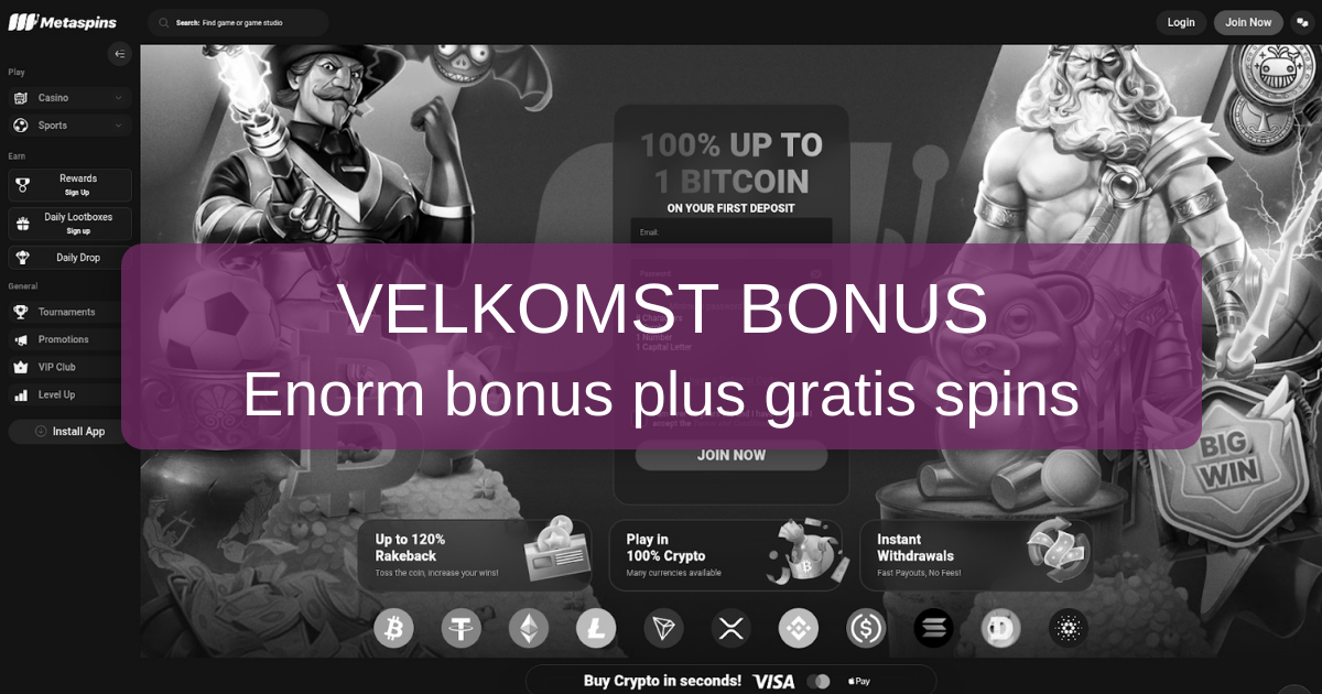 Meta Casino | Bedste slots og spil online Danmark